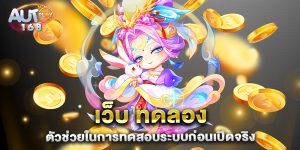 เว็บ-ทดลอง-ตัวช่วยในการทดสอบระบบก่อนเปิดจริง